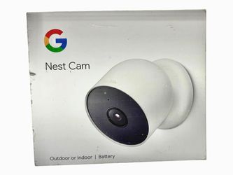 GOOGLE NEST SECURITY INDOOR OUTDOOR CAMERA G3AL9 (CMP128513)