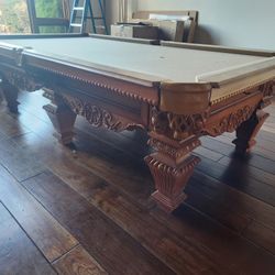 POOL TABLE ....PETER VITALIE.....BILLIARD TABLE