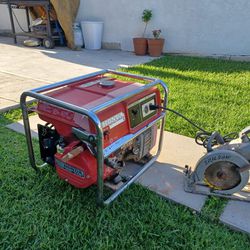 1300 Watts Honda Generator Is Old But Works Good For Sale