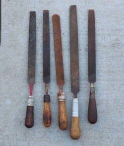 Heavy Duty Metal Files 12 Inches Long Made In USA  $10 Each