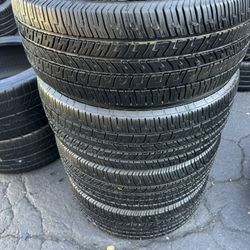 I Have 4 Tires 245-55-18 Goodyear 90% Tread Life!200 All Four Mounted And Balanced 
