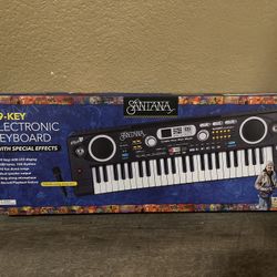 Santana 49-Key Electronic Keyboard 
