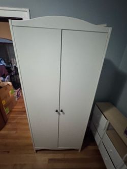White Baby Dresser