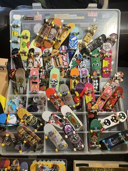 Huge Tech Deck Lot 