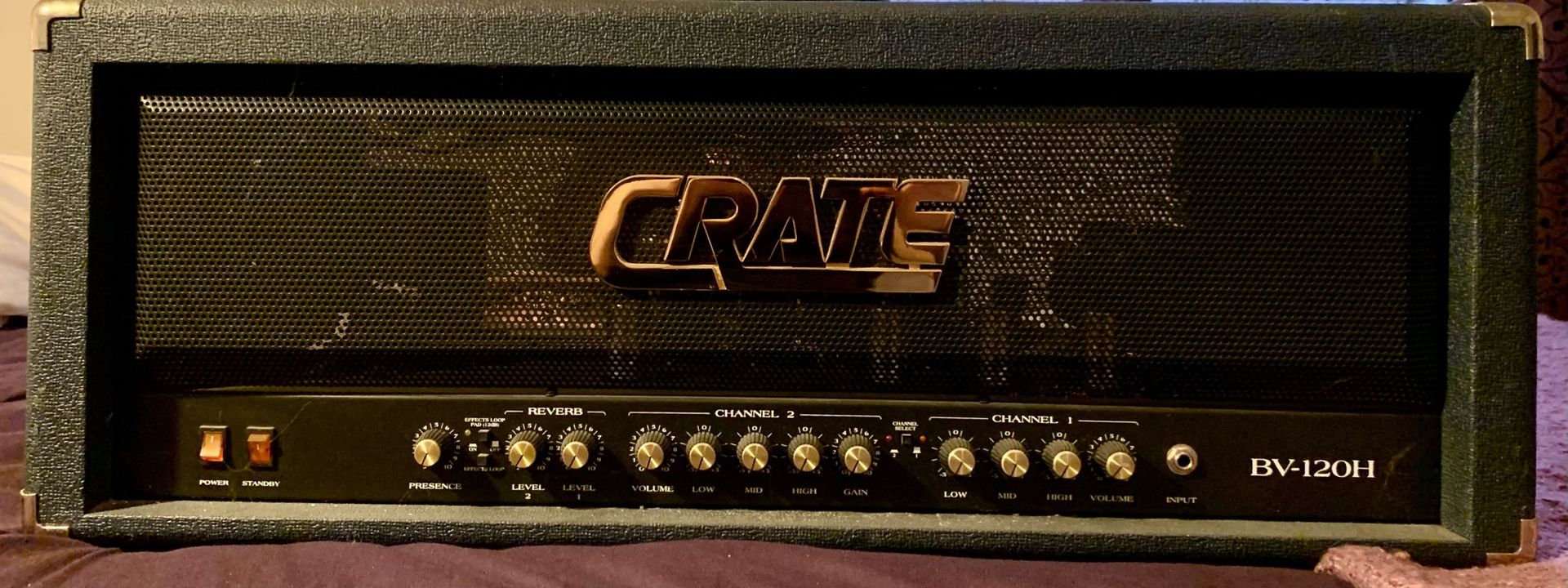 Crate Blue Voodoo 120W Head W/4x12 Cab