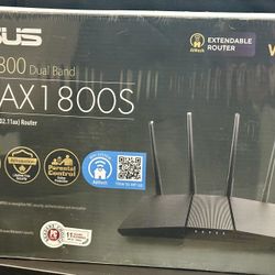 NEW ASUS RT-AX1 800S WiFi 6 FAST ROUTER Internet Speeds