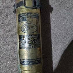 Antique Vehicle Fire Extiguisher 