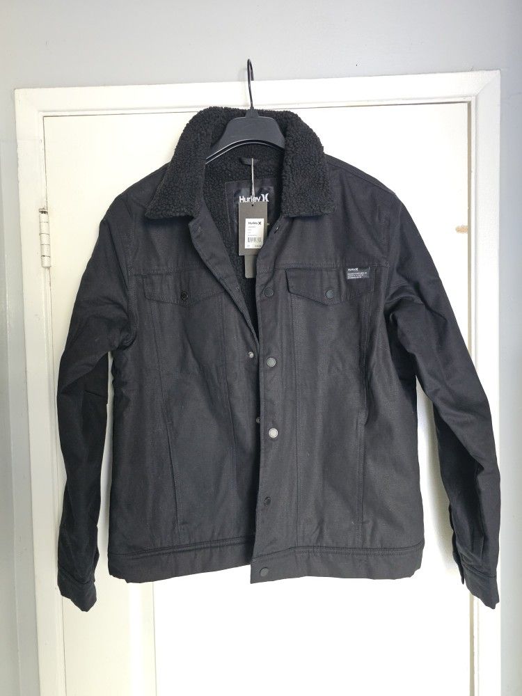 Men's Hurley Canvas Jacket Chammara Sherpa