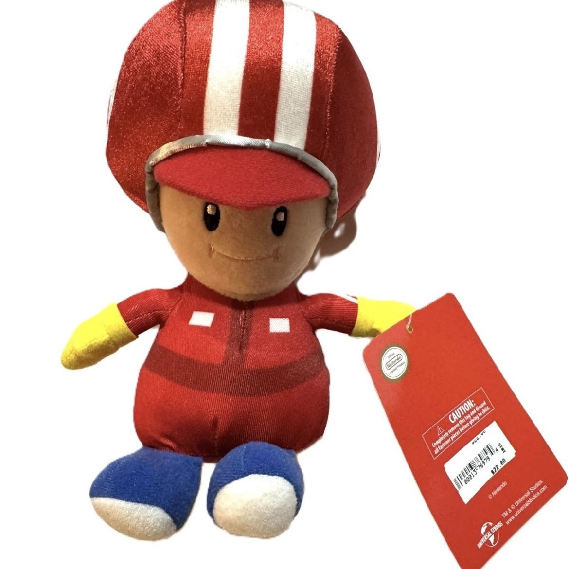 SUPER NINTENDO WORLD USJ Japan Mario Kart Toad Racing Suits 7” Plushie 2024 New