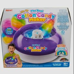 The Real Cotton Candy Maker by Cra-Z-Art Lite Up Wand