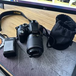 Nikon D3300 With 55-200 Lens