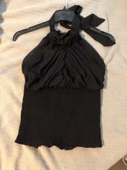 Black halter