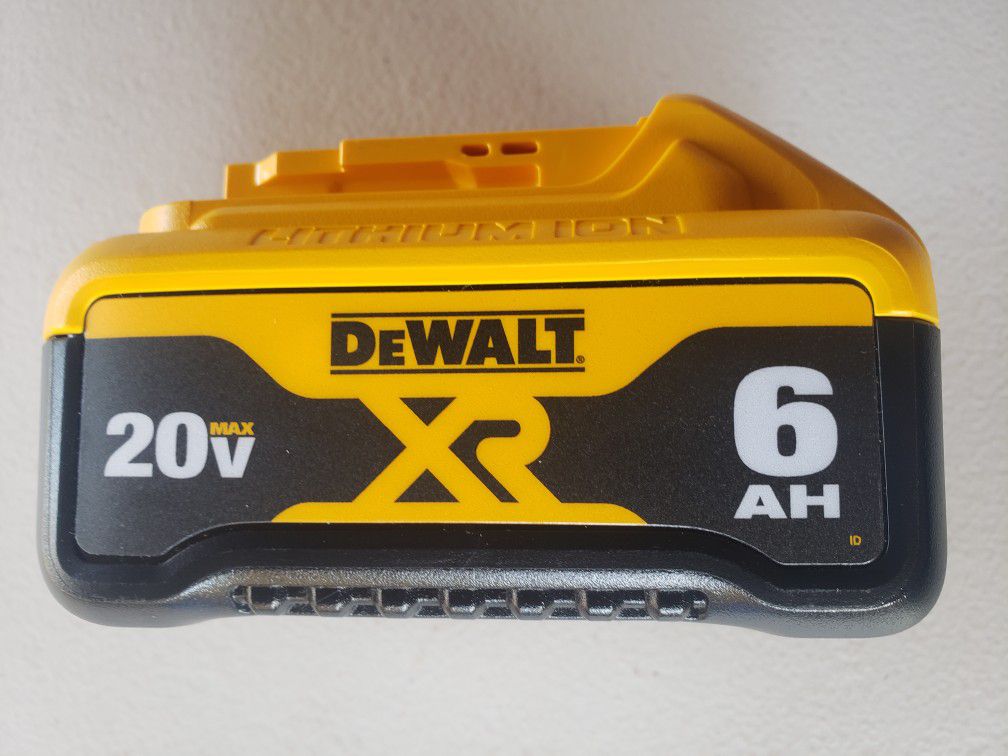 DEWALT 20-Volt MAX XR 6.0Ah Battery