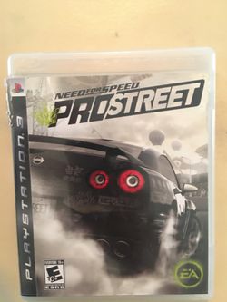 Sony PlayStation ps3 need for speed pro street