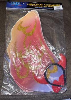 Devil Wing Headband Set