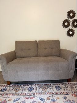 A two-seater sofa