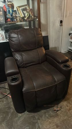 Electric Leather Recliner