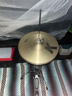 Zildjan k cymbal high hat with stand