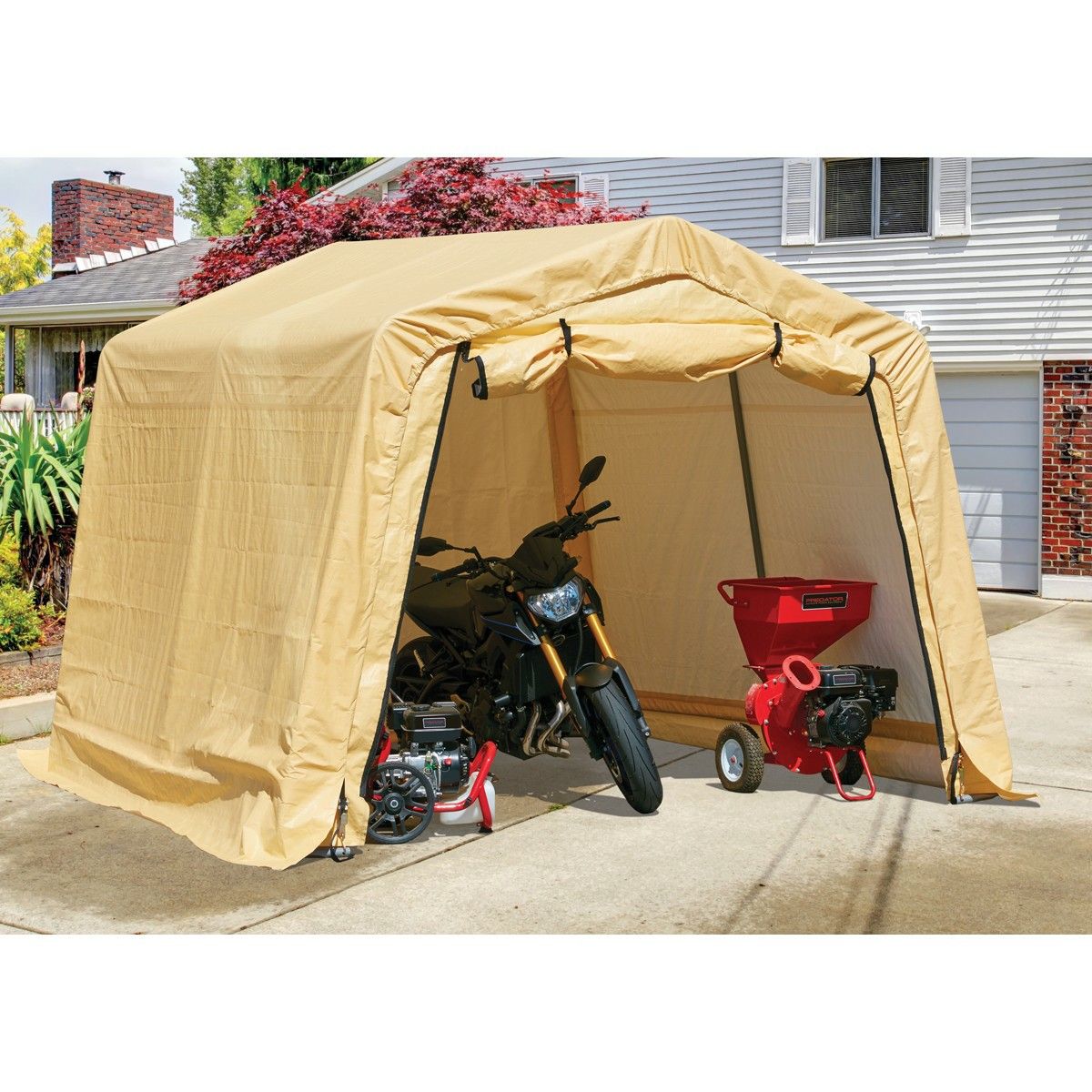 10'x10' Portable Storage Shed