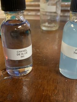 Chanel De blue (m) body oil fragrances 1oz