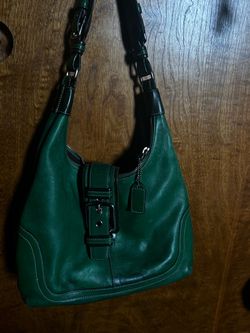 Coach Hamptons Soho Leather Hobo Bag