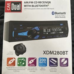 Brand New Still In Box !!! Pickup Only XDM280BT AM/FM CD Receiver W Bluetooth & Blaupunkt Amp / 1500M