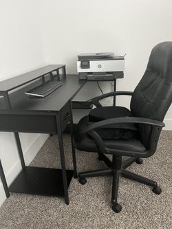 Desk And Office Chair