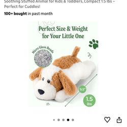 Puppy Heatable Weighted Plush Puppy Dog