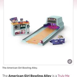 American Girl Bowling Set