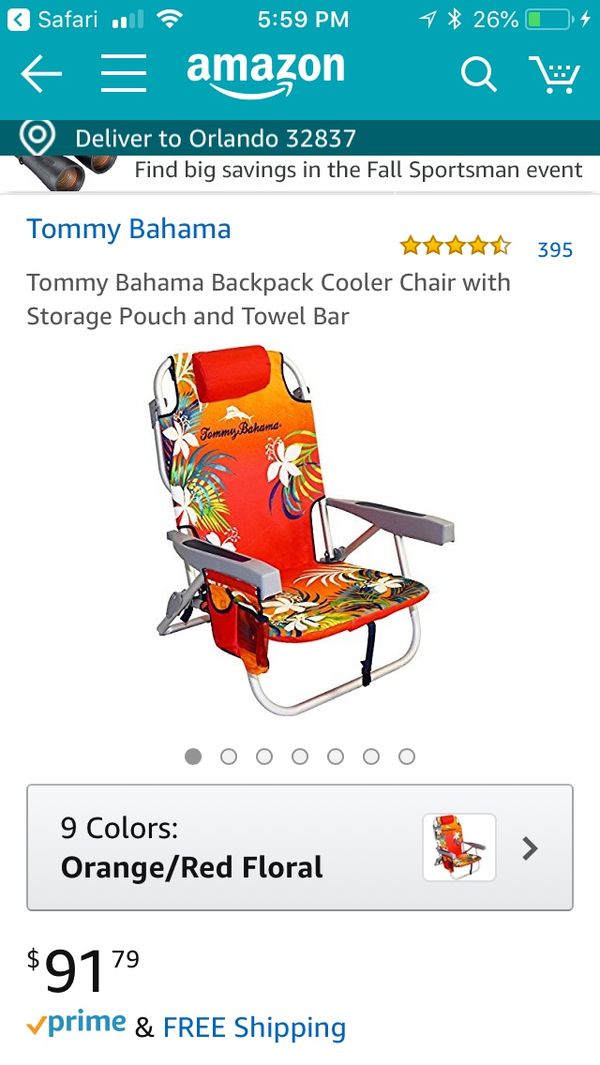New Tommy Bahama Backpack Cooler Chair For In Orlando Fl Offerup Open In The Appcontinue To Mobile Website