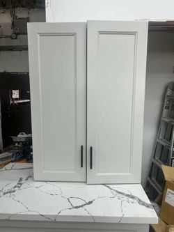 W24*H39*D12 white wall cabinet
