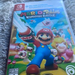 Nintendo Switch Mario Rabbids Kingom Battle 