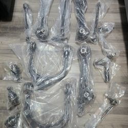 Kit Completo De Brazos De Control Delantero Con Rótulas Y Terminales 