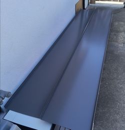 standing seam panels charco gray snap lock