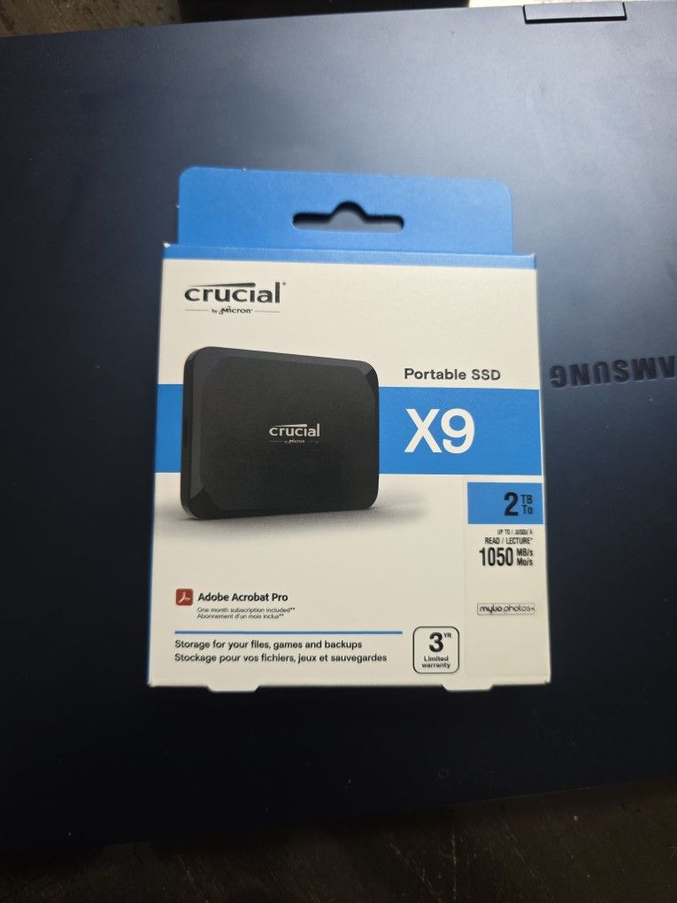Crucial X9 Pro for Mac 2TB Portable SSD
