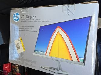 HP 24f Display, a 23.8-inch ultra-slim monitor featuring a Full HD IPS panel