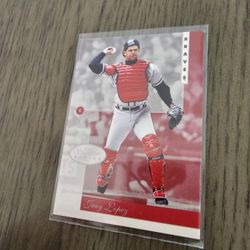 Javy Lopez Atlanta Braves Baseball Cards 