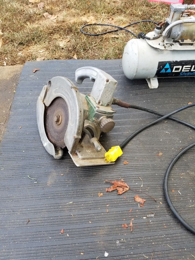 Porter cable 508 vintage skillsaw