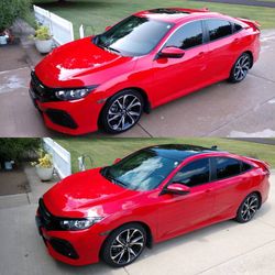Hood & Roof Car Wrap 