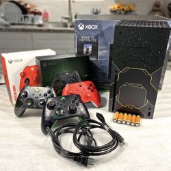 Bundle Microsoft Xbox Series X 1TB Console Halo Infinite Limited Edition W/Box