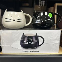 Brand New A Set of Lovely Cat Mug 