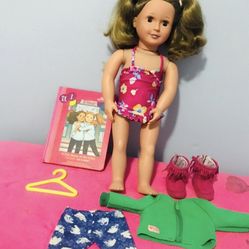 18 Inches Doll With Accessories  