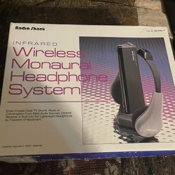 INFRARED Wireless Monaural Headphone System 