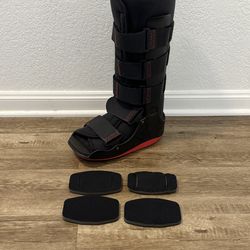 🚨Bargain: 🏥 Medical Boot for Ankle/Foot/Calf Injuries, Left Foot Size 7-14