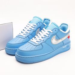 Nike Air Force 1 Low Off White Mca University Blue 35