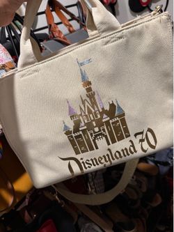 Gently Used Disneyland 70th Cross Body