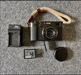 Fujifilm x100v with accessories