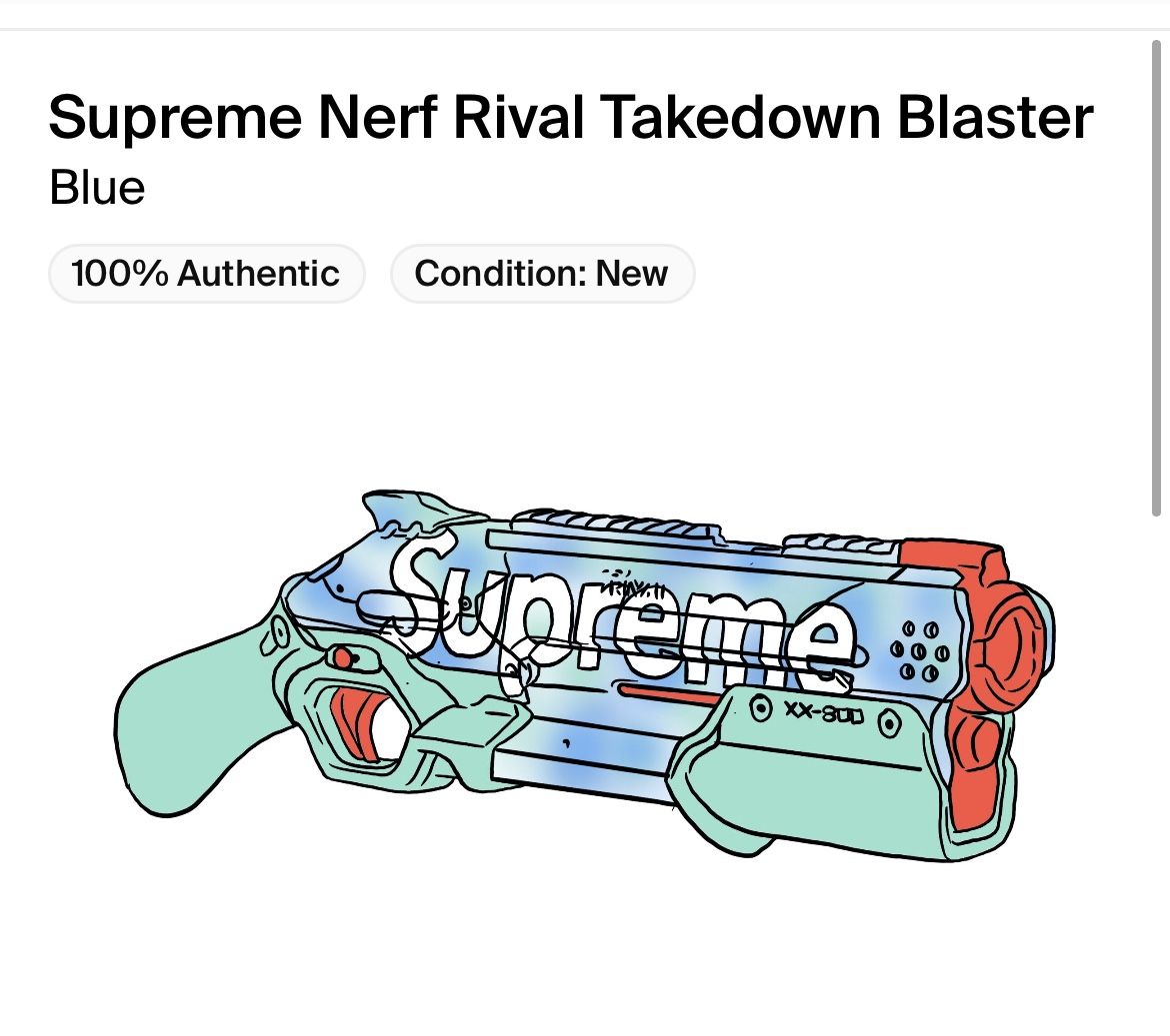 Supreme Nerf Gun ** New**