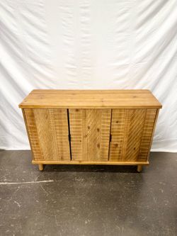 Solid Wood Sideboard Buffet Cabinet