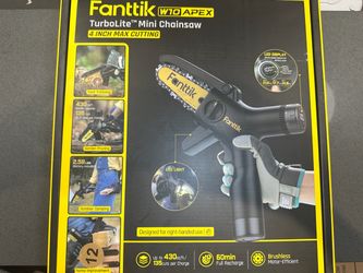 Fanttik W10 APEX TurboLite 4-Inch Mini Chainsaw